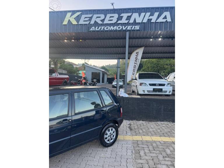 FIAT - UNO 1.0 MPI LE FIRE 8V FLEX 2P MANUAL - 2005/2006 - AZUL - R$ 19.900,00