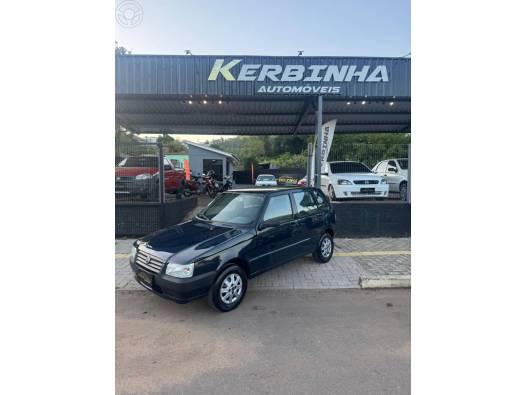 FIAT - UNO 1.0 MPI LE FIRE 8V FLEX 2P MANUAL - 2005/2006 - AZUL - R$ 19.900,00