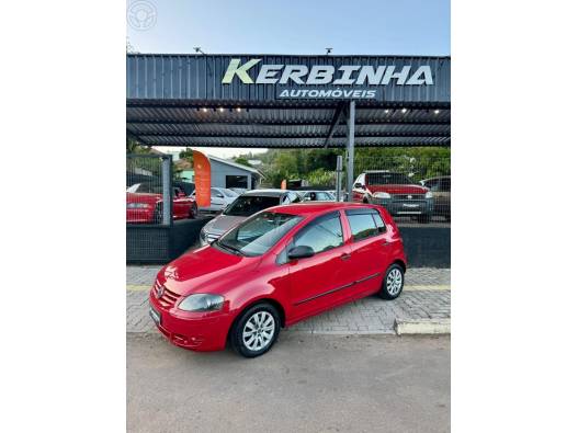 VOLKSWAGEN - FOX 1.0 MI 8V FLEX 4P MANUAL - 2007/2008 - VERMELHA - R$ 25.900,00