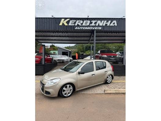 RENAULT - SANDERO 1.0 AUTHENTIQUE 12V FLEX 4P MANUAL - 2012/2012 - BEGE - R$ 32.900,00