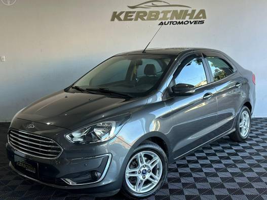 FORD - KA 1.5 SE 12V FLEX 4P MANUAL - 2018/2019 - CINZA - R$ 59.900,00