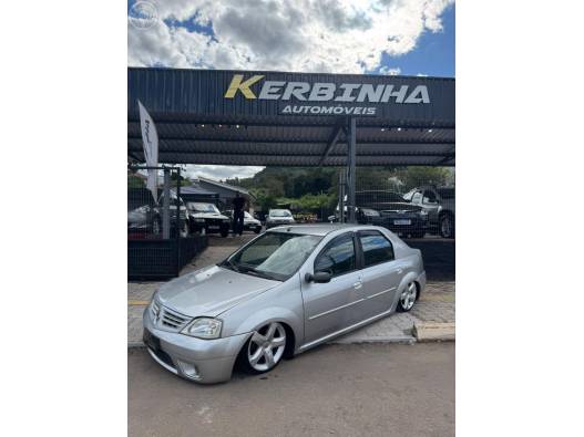 RENAULT - LOGAN 1.6 PRIVILÈGE 16V FLEX 4P MANUAL - 2008/2008 - PRATA - R$ 26.900,00