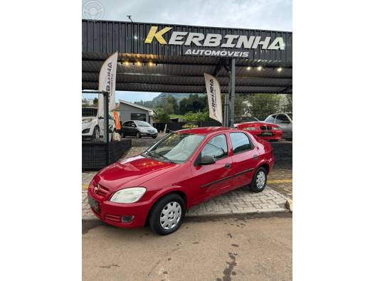CHEVROLET - PRISMA 1.0 MPFI JOY 8V FLEX 4P MANUAL - 2007/2008 - VERMELHA - R$ 24.900,00