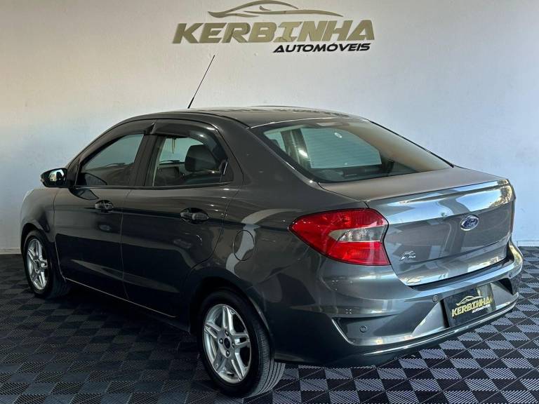 FORD - KA 1.5 SE 12V FLEX 4P MANUAL - 2018/2019 - CINZA - R$ 59.900,00